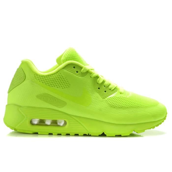 air max jaune fluo