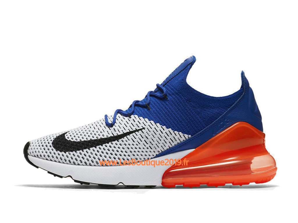 air max 270 blanche bleu orange